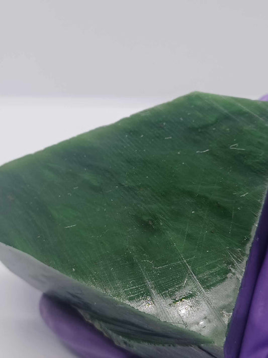 BC Nephrite Jade - 344g Slab - Grade-A