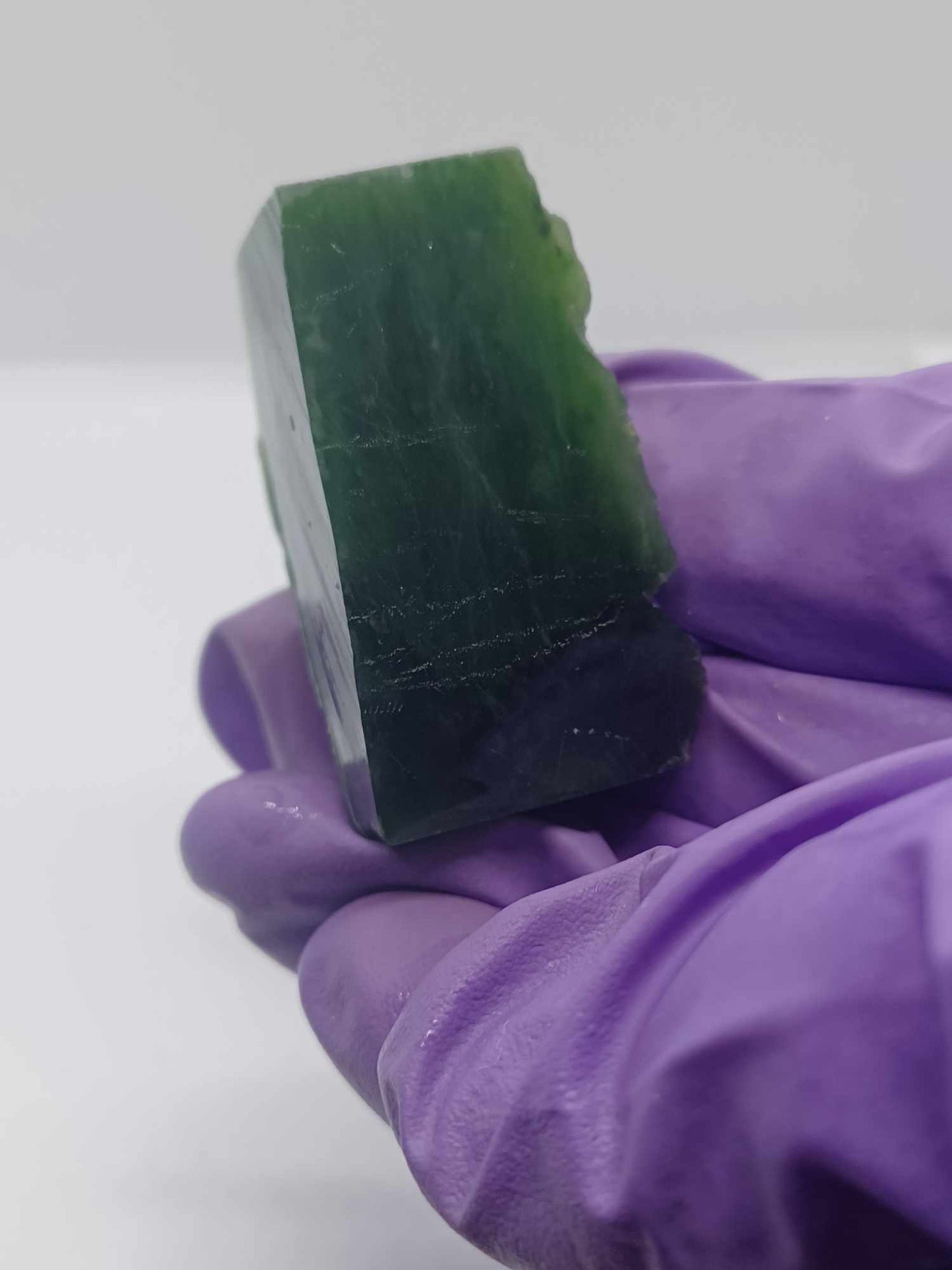 BC Nephrite Jade - 45g Specimen - Thin Cut