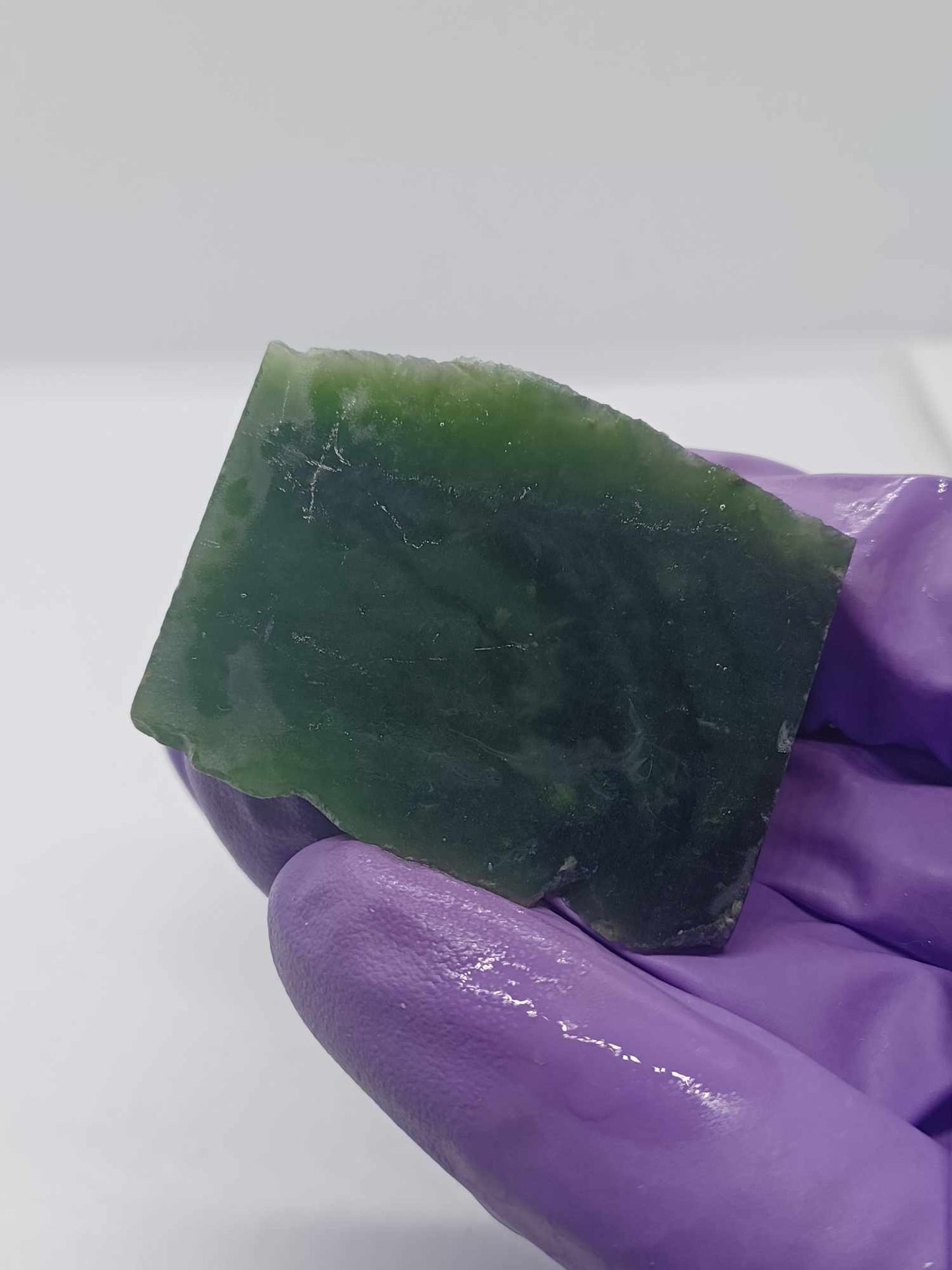 BC Nephrite Jade - 45g Specimen - Thin Cut