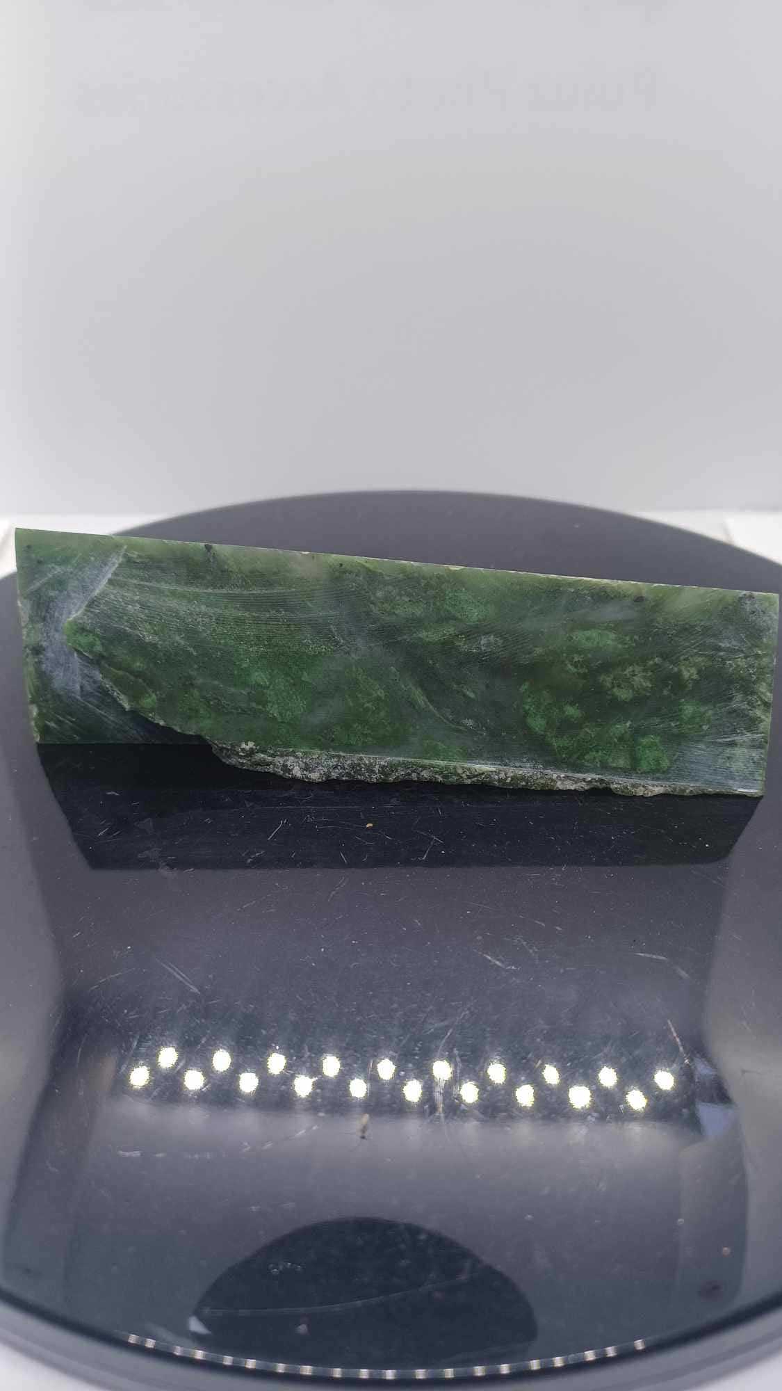 BC Nephrite Jade - 197g - Grade A - Chromium Loaded