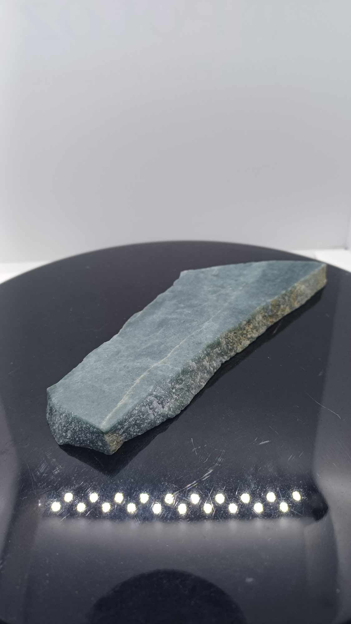 Dark Blue Guatemalan Jadeite Slab - 144g - Grade B