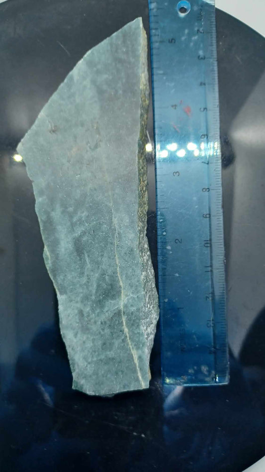 Dark Blue Guatemalan Jadeite Slab - 144g - Grade B