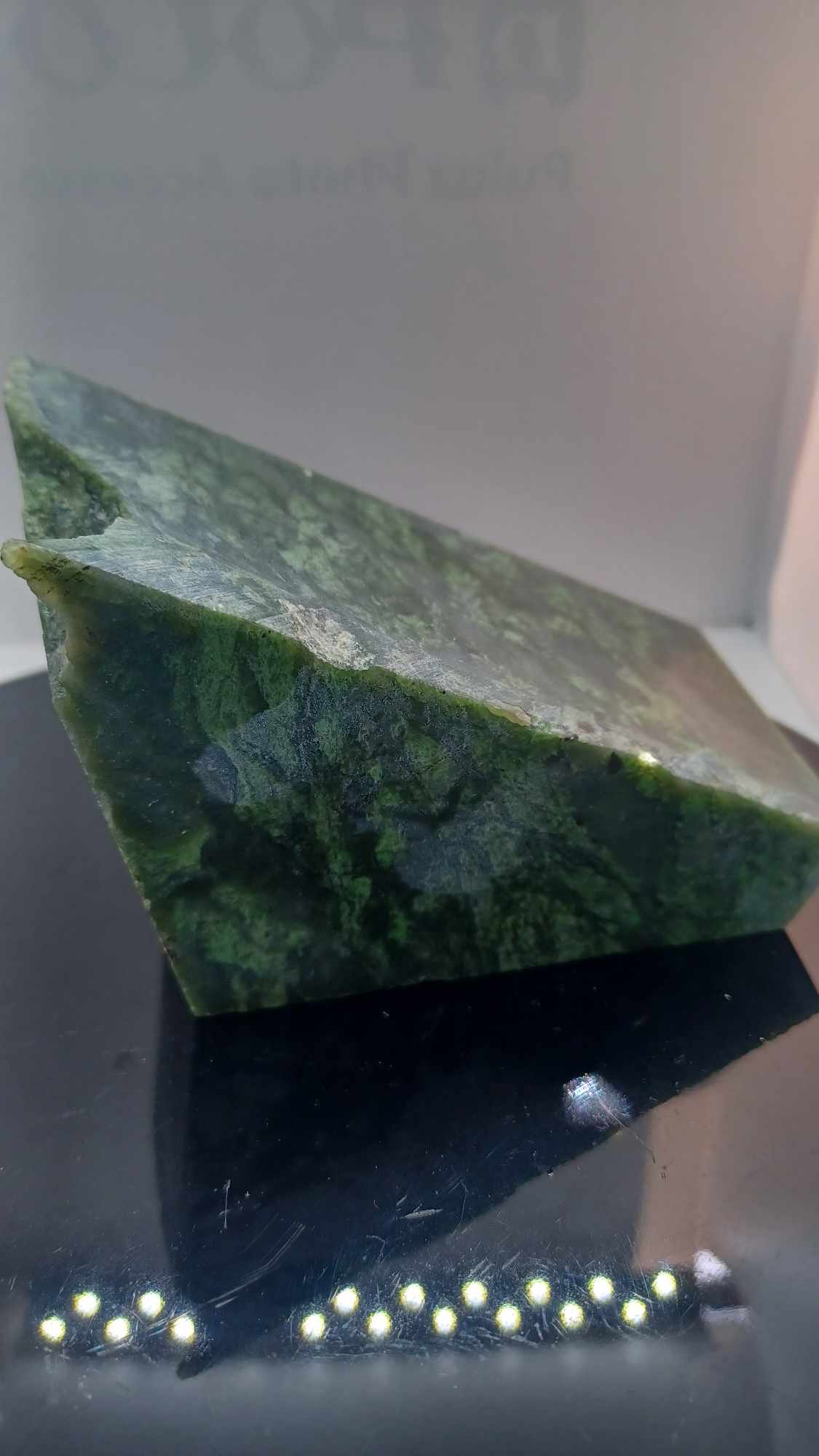 Grade-A British Columbia Nephrite Jade - 716g - Loaded with Chromium