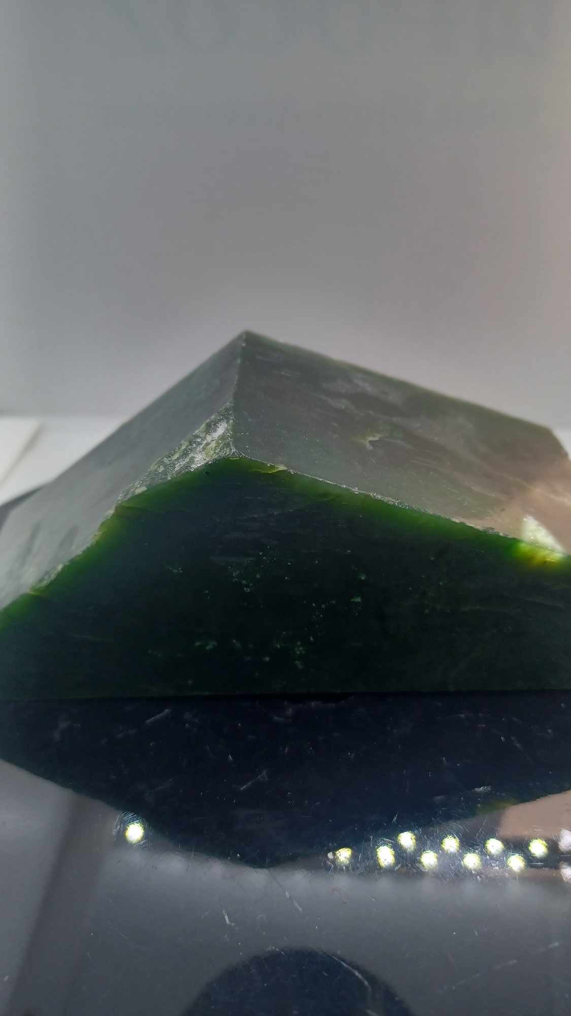 BC Nephrite Jade - 693g - Grade-B+ - Loaded with Chromium Dots