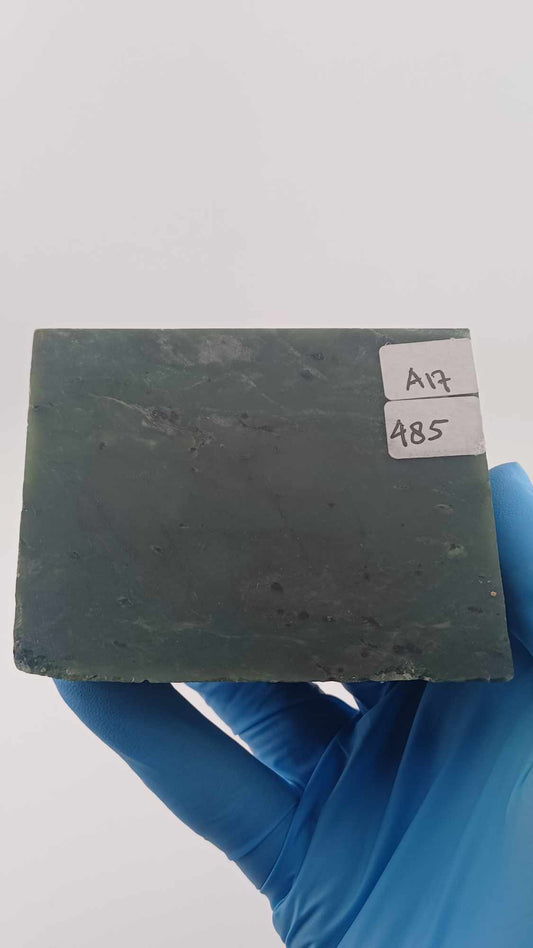 Medium Dark Green Nephrite Jade - 485g - Grade B