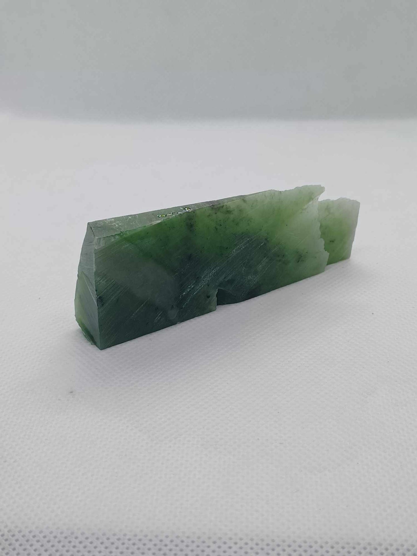 BC Nephrite Jade Specimen - 43g - Thin Cut