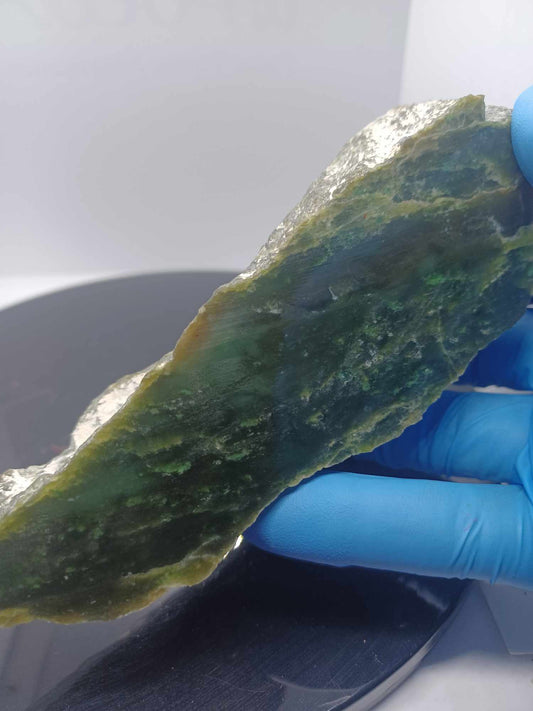 Polar BC Nephrite Jade Specimen - 443g