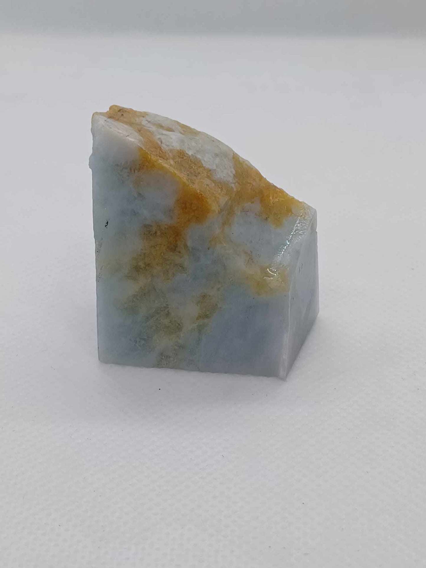 Ice Blue Marble Jadeite - 60g - "High Translucency"