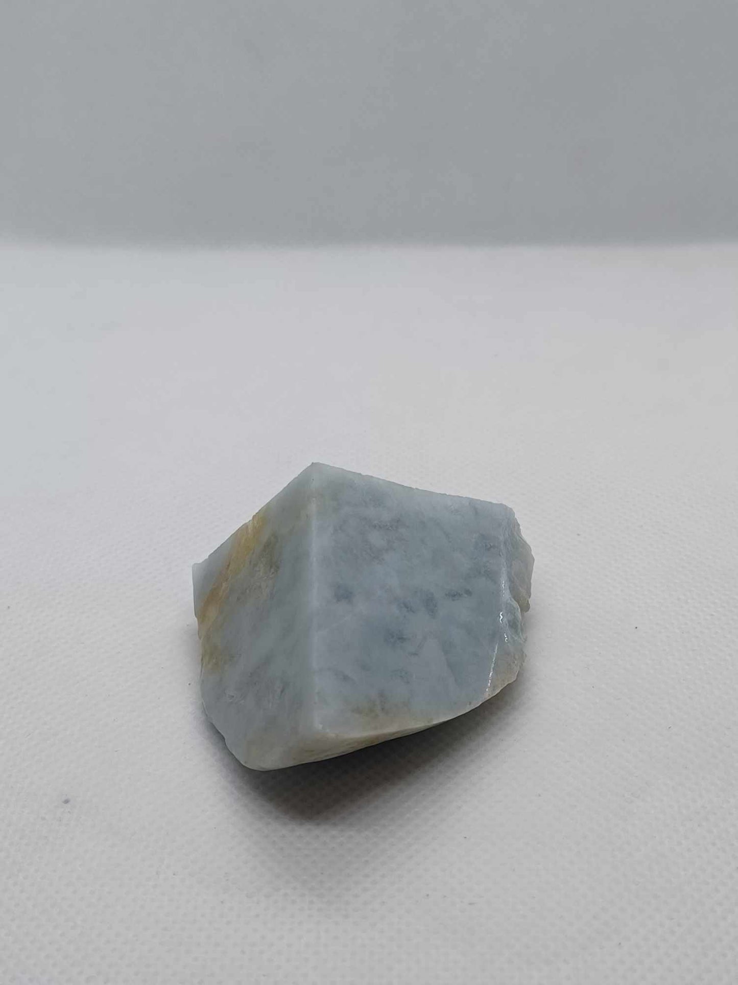 Ice Blue Marble Jadeite - 67g - "Extreme Translucency"