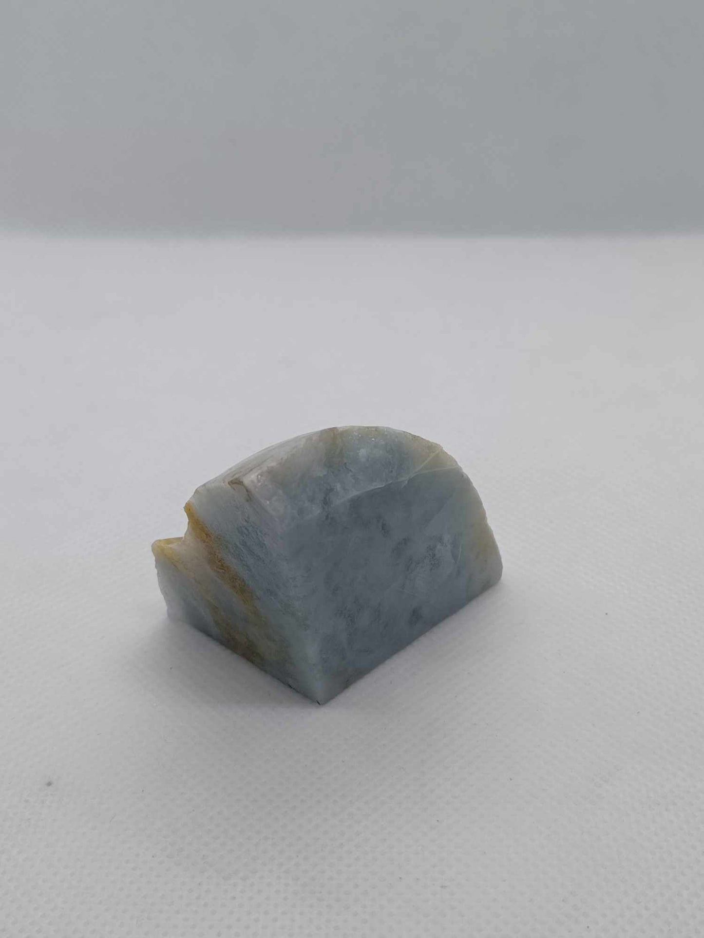 Ice Blue Marble Jadeite - 67g - "Extreme Translucency"