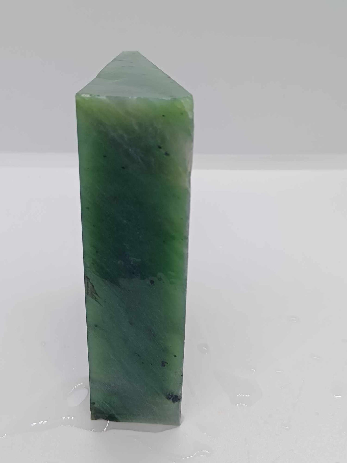 BC Nephrite Jade Slab - 171g - "High-Translucency"