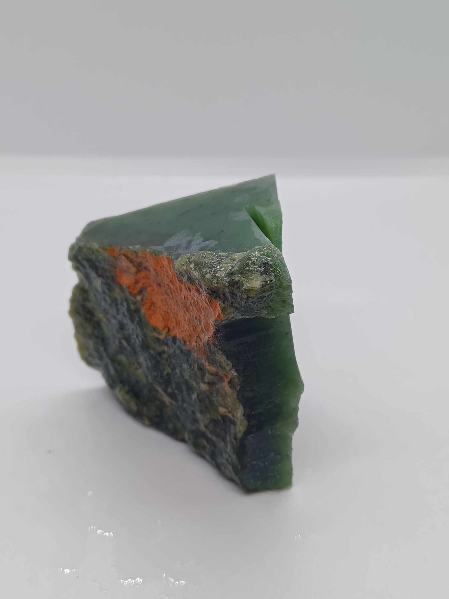 BC Nephrite Jade Specimen - 134g - "High-Grade"