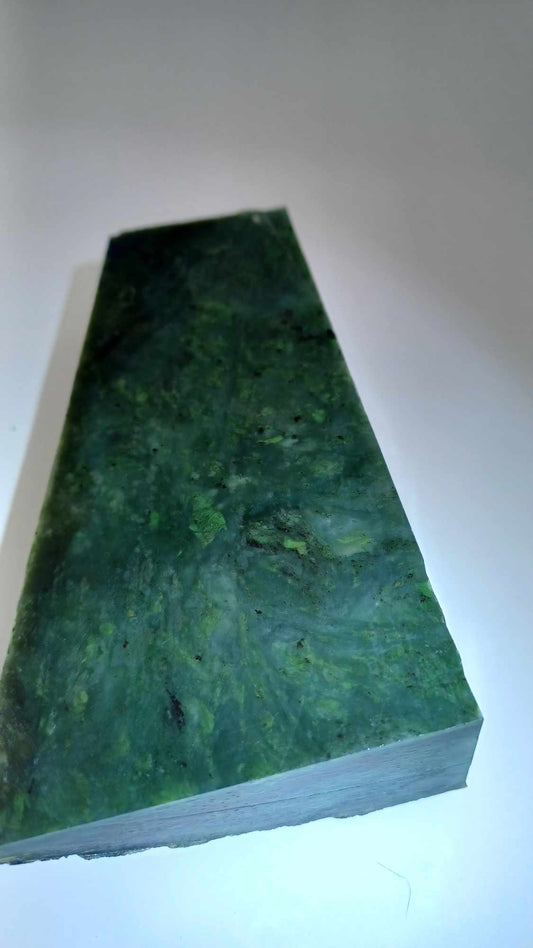 Indonesian Nephrite Jade Slab - 762g - Price Reduced due to Fracture